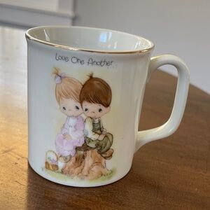Precious Moments Coffee Mug Tea Cup Love One Another 9 oz